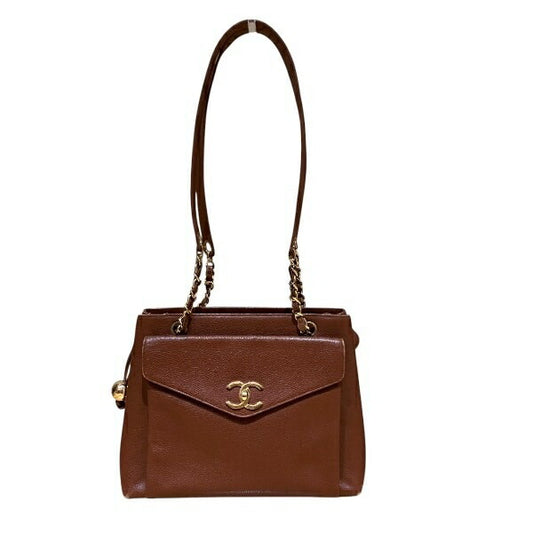 Chanel Caviar Skin Chain Shoulder Bag