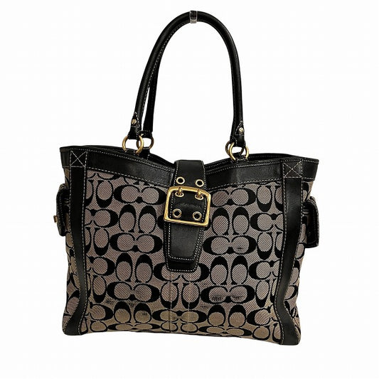Coach Signature Large Boxy Tote Bag 5624