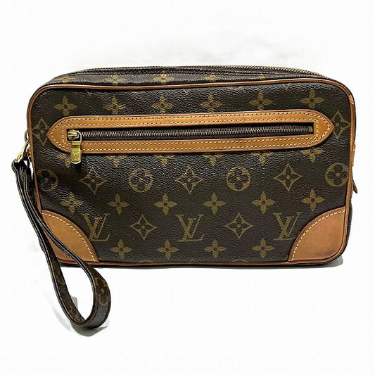Louis Vuitton Monogram Marly Dragonne PM Clutch M51827