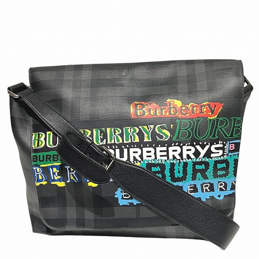 Burberry Logo Print Messenger Bag