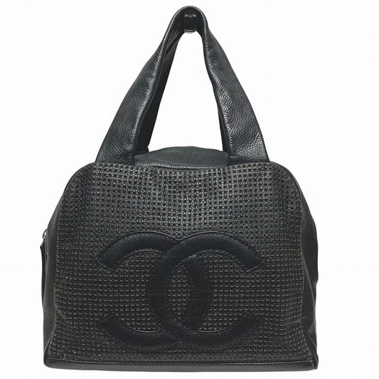 Chanel Caviar Skin Black Handbag for Women