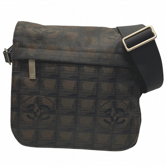 Chanel Nylon Leather New Travel Shoulder Bag