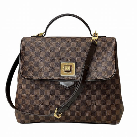 Louis Vuitton Damier Bergamo MM Handbag N41168