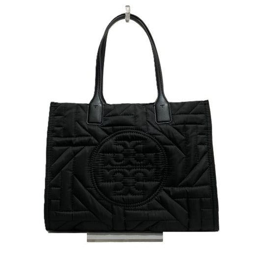 Tory Burch Ella Black Quilted Tote Bag