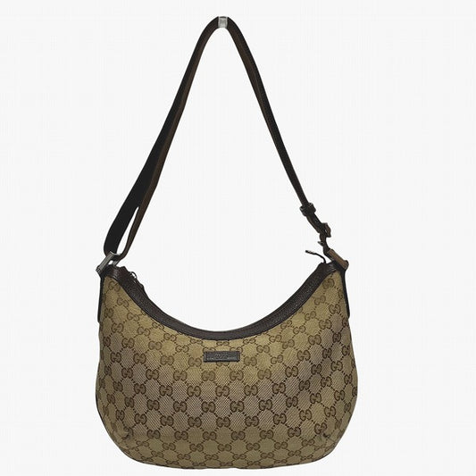 Gucci GG Canvas Brown Shoulder Bag 181092