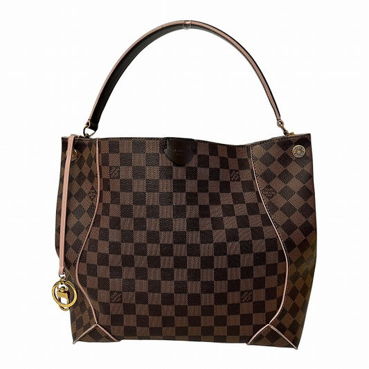 Louis Vuitton Damier Caissa Hobo Tote Bag