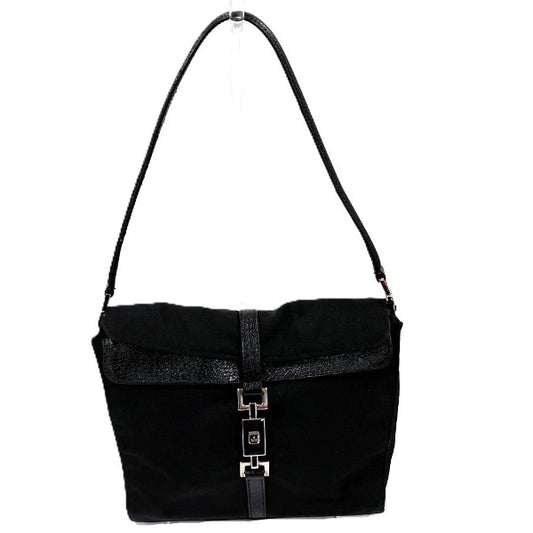 Gucci Jackie 0013734 Canvas Leather Shoulder Bag