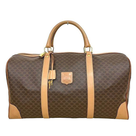 Celine Macadam Boston Bag PVC Leather