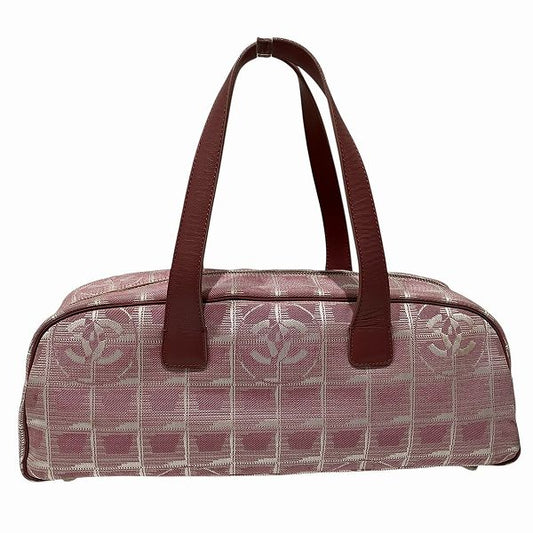 Chanel Nylon Leather Handbag