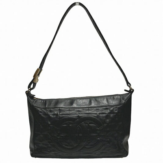 Chanel Lambskin Chocolate Bar Shoulder Bag