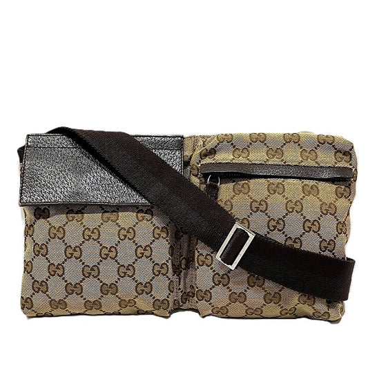 Gucci GG Canvas Waist Bag 28566