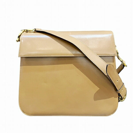 Salvatore Ferragamo Leather Gancini Shoulder Bag