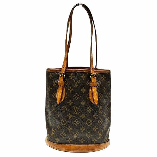 Louis Vuitton Monogram Petit Bucket Tote Bag