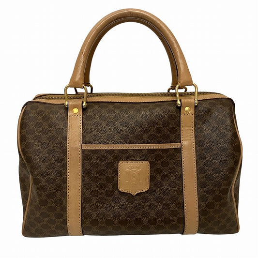 Celine Macadam Mini Boston Handbag