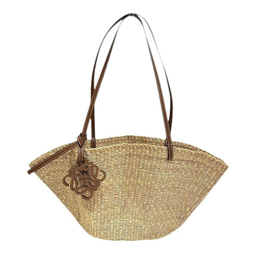 Loewe Shell Tote Natural Basket Bag