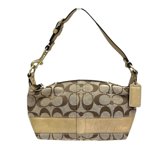 Coach Signature Canvas Leather Handbag 41642