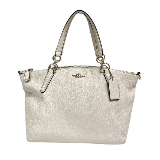 Coach Leather Small Satchel Handbag F36675