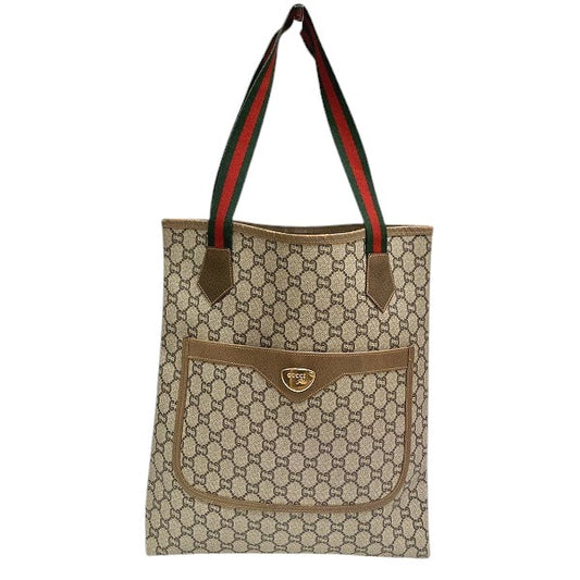 Gucci GG Plus Sherry Line Tote Bag