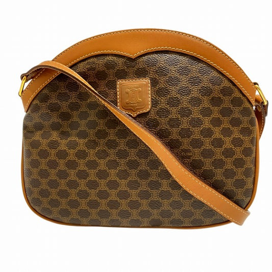 Celine Macadam PVC Leather Shoulder Bag