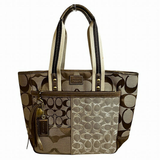 Coach Signature Patchwork Handbag 10234