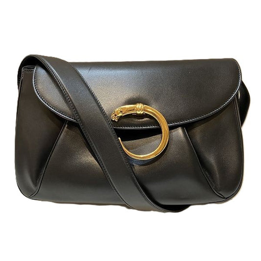 Cartier Panthere Leather Shoulder Bag