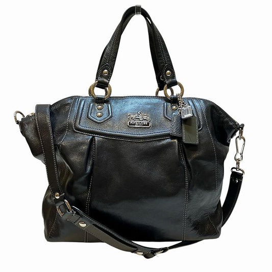 Coach Leather 2WAY Handbag 14334