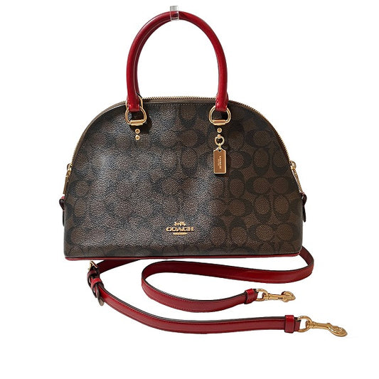 Coach Signature Satchel 2558 2WAY Bag
