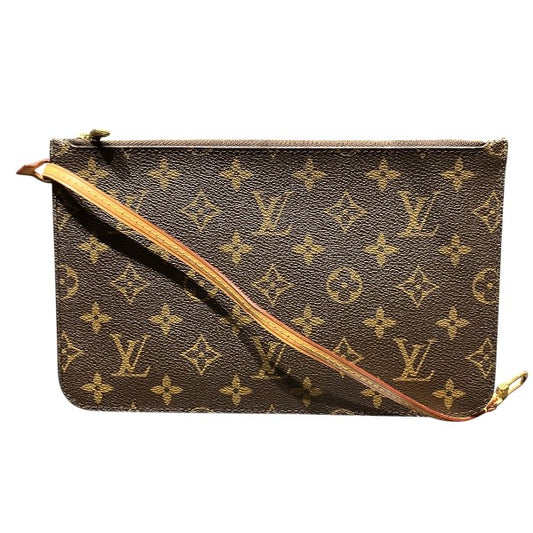 Louis Vuitton Monogram Neverfull GM Pouch Clutch