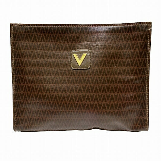 Valentino V Motif Clutch Bag