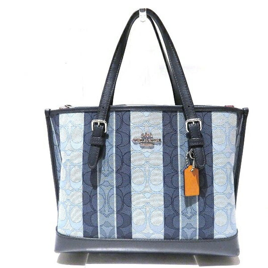 Coach Stripe Jacquard Molly 25 Handbag