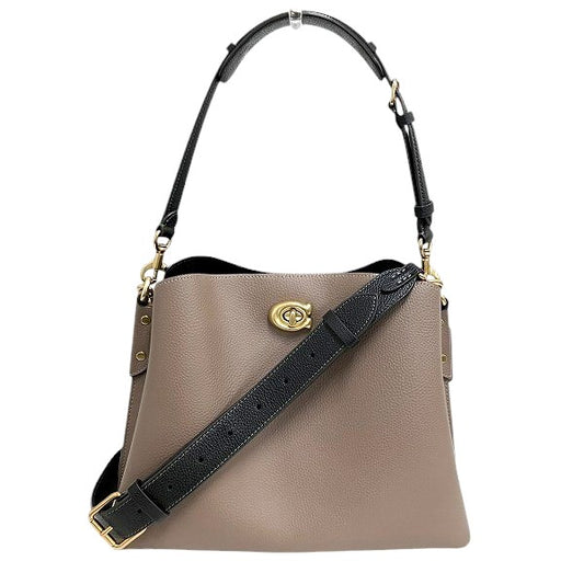 Coach Willow Leather Shoulder Bag C2590