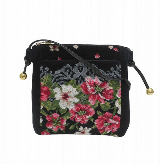 Arietta Embroidered Floral Shoulder Bag
