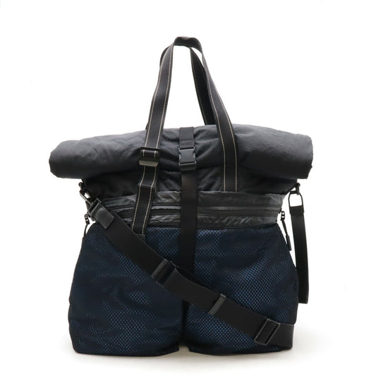 Bottega Veneta Nylon Leather Tote Bag