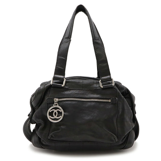 Chanel Chocolate Bar Leather Handbag