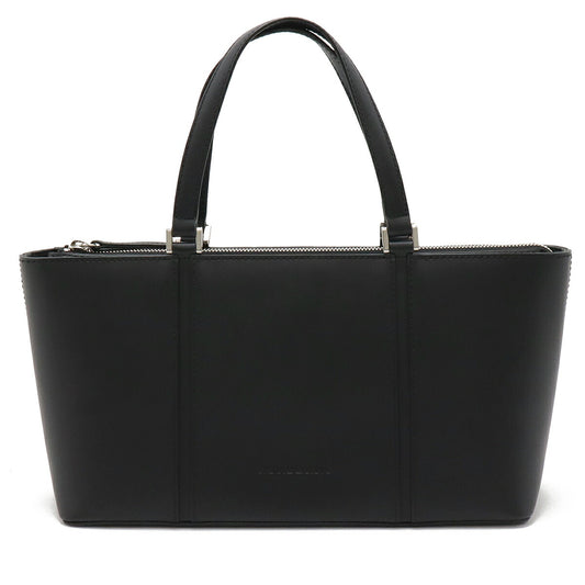 Burberry Leather Handbag Tote Black