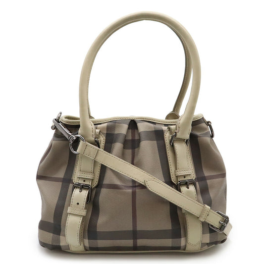 Burberry Smoked Check 2WAY Tote Bag