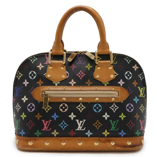 Louis Vuitton Alma Handbag Black M92646
