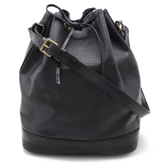 Louis Vuitton Epi Noe Shoulder Bag Black