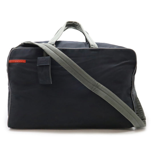 Prada Nylon Boston Travel Bag