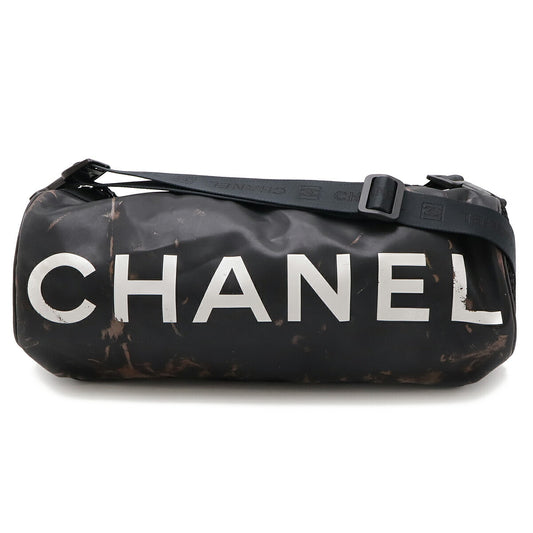 Chanel Nylon Rubber Coco Mark Shoulder Bag