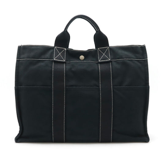 Hermes Canvas Deauville MM Tote Bag