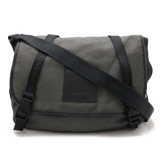 Chanel Canvas Leather Shoulder Bag A31234