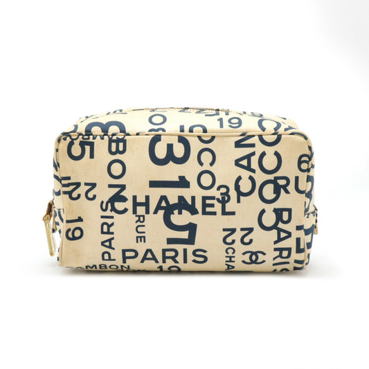 Chanel Canvas Bicyline Multi Pouch