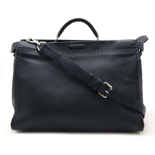 Fendi Peekaboo Leather Business Bag 7VA388