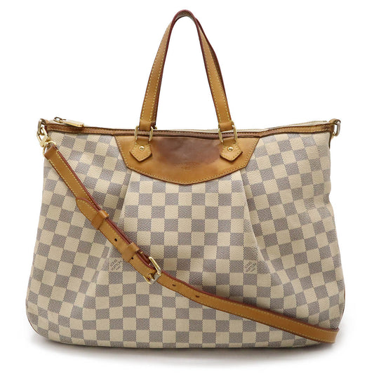Louis Vuitton Damier Azur Syracuse GM Tote Bag N41111