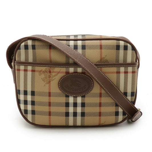 Burberry Shadow Horse Nova Check Shoulder Bag