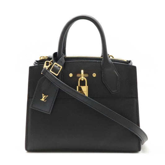 Louis Vuitton City Steamer Mini Leather Handbag