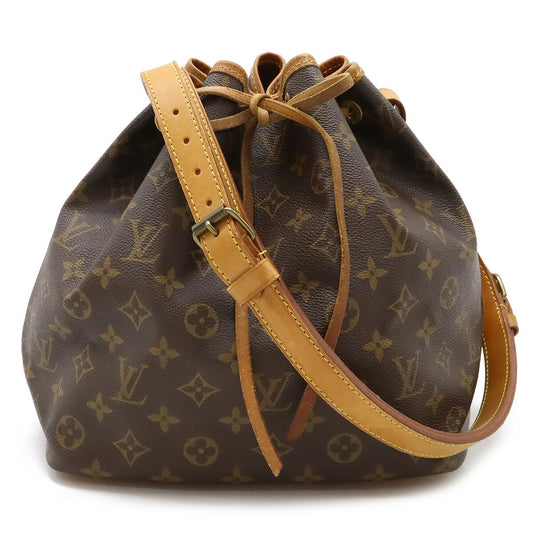 Louis Vuitton Monogram Petit Noe Shoulder Bag M42226