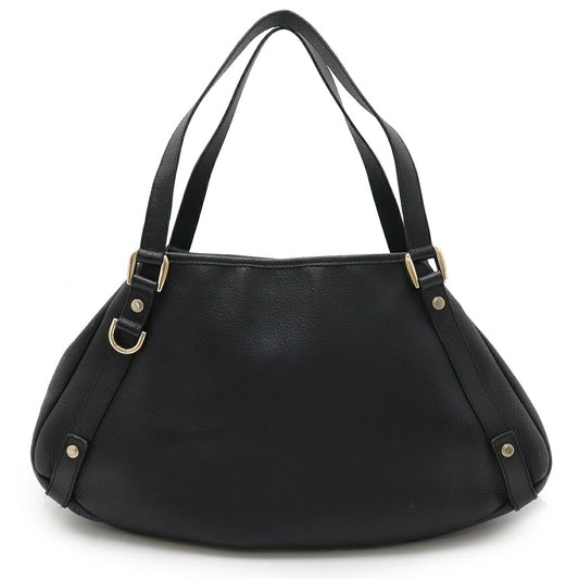 Gucci Leather Abbey Tote Bag Black
