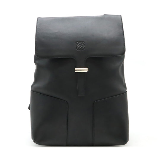 Loewe Anagram Leather Shoulder Bag Black